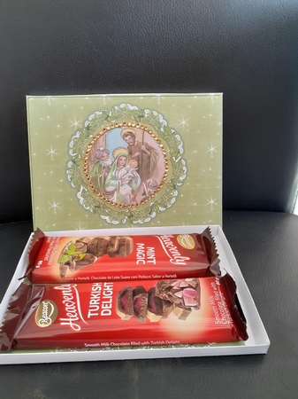 Nativity1 Christmas Ddoily 7x5in Presentation Box Mini Kit by Jenny Caldwell