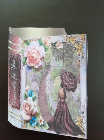 Spring Colours Book Shaped Mini Kit Plus Envelope by Jenny Caldwell