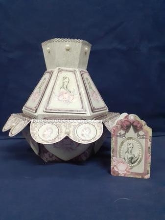 Shabby Chic French Jug/Vase/Urn & Bowl Kit - Parisienne Rose by Jenny Caldwell