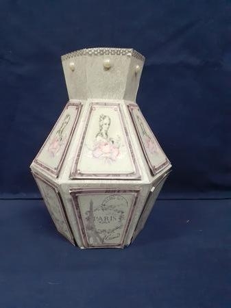 Shabby Chic French Jug/Vase/Urn & Bowl Kit - Parisienne Rose by Jenny Caldwell