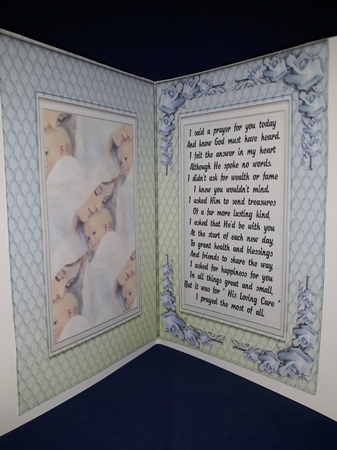 I Said a Prayer for You A5 Insert with Verse by Jenny Caldwell