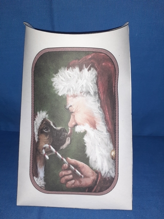 Santas Christmas Friend Pillow Box by Jenny Caldwell