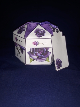 FTB Purple Roses by Jenny Caldwell