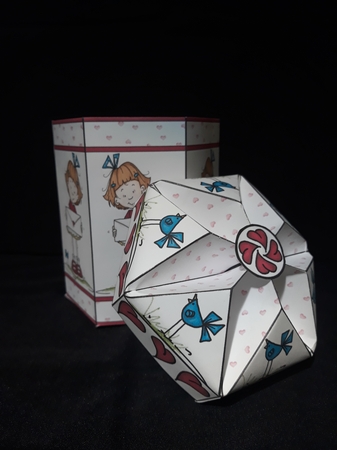 Sending All My Love Fancy Top Box by Jenny Caldwell