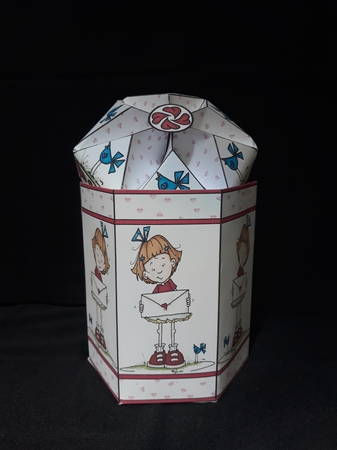 Sending All My Love Fancy Top Box by Jenny Caldwell