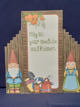Just Pottering 3D What an Entrance! Card and Envelope Kit. by Jenny Caldwell