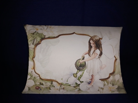 Forest Fairy Evie Mini Pillow Box White by Jenny Caldwell