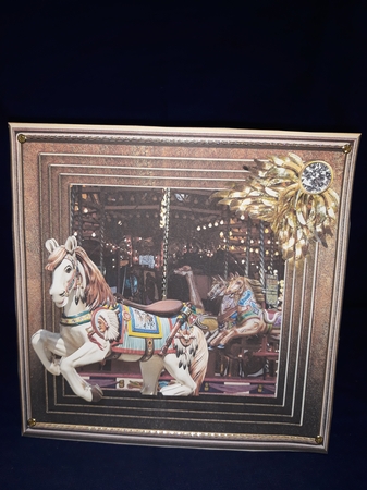 Stepping Out Again - Carousel by Jenny Caldwell