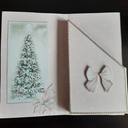Christmas Chocolate Bar gift box card  - machine or handcut  by Jenny Caldwell