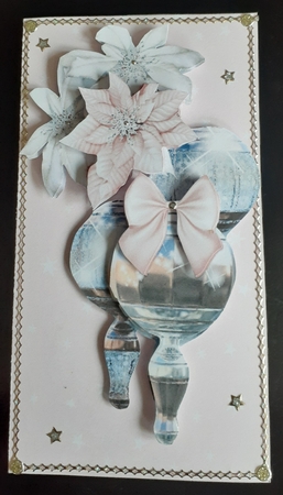 Christmas Chocolate Bar gift box card  - machine or handcut  by Jenny Caldwell