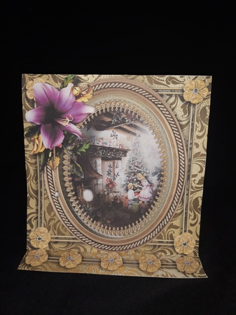 Bygone Age Gold - Fireside by Jenny Caldwell