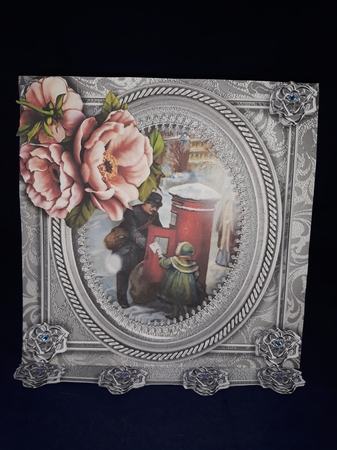 Bygone Age Silver - Christmas Post by Jenny Caldwell