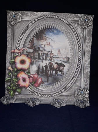 Bygone Age Silver - Delivering the Tree by Jenny Caldwell