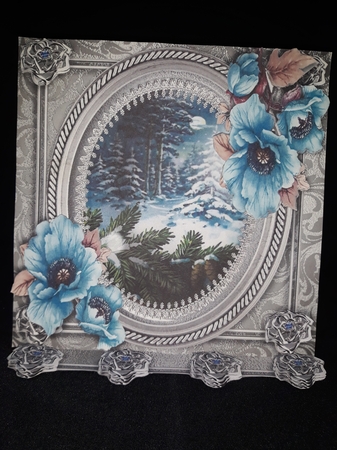 Bygone Age Silver - Winter Vista by Jenny Caldwell