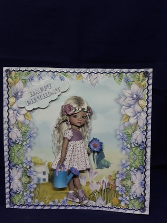 Sweet Little Tending the Flowers Mini Kit by Jenny Caldwell