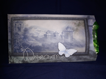 Dream Castles Sweet Pocket Card by Jenny Caldwell