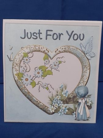 TWIST AND POP CARD KIT - BLUE BONNETS by Jenny Caldwell