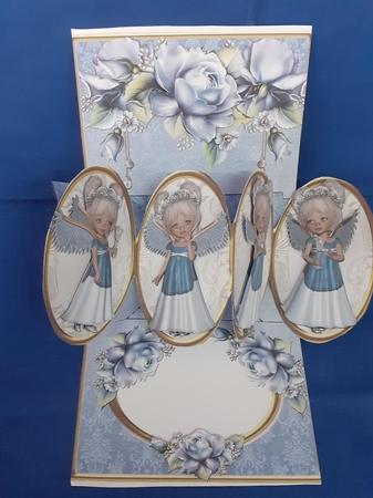 ANGELS - TWIST AND POP CARD ENVELOPE KIT by Jenny Caldwell