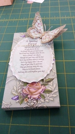 Special Friend Topper with verses by Jenny Caldwell