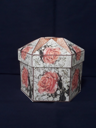 FTBM Peach roses by Jenny Caldwell