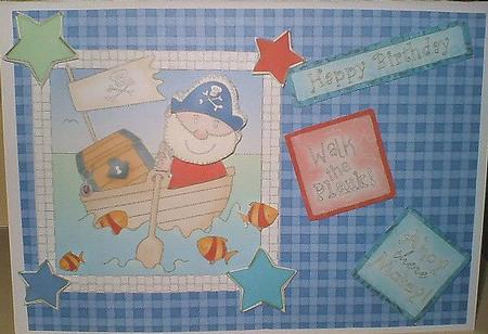 Pirates Ahoy!! Kit with 3D Decoupage by Jenny Walton