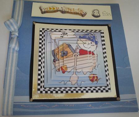 Pirates Ahoy!! Pyramage Sheet by Jenny Walton