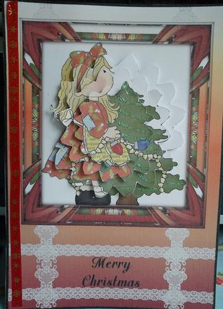 Decorating the Tree Flower Pyramid by Jenny Walton