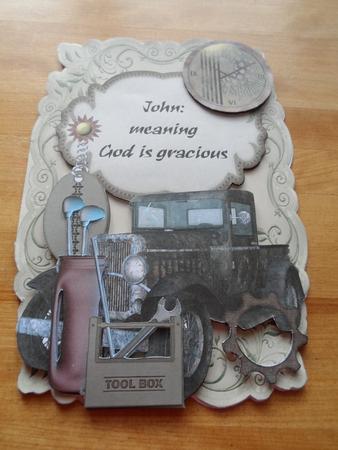 Name & Meaning Card - John by Jessica Vine