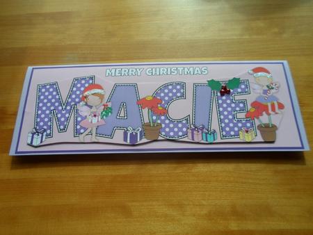 Christmas Fairies Macie Large Dl by Jessica Vine