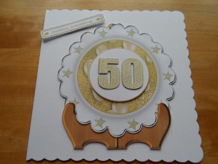 50 Years Wedding Anniversary Plate by Jessica Vine