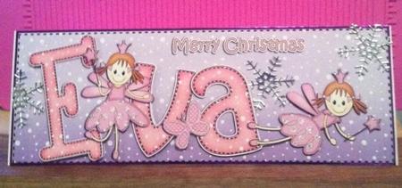 Xmas Large Dl Eva Quick Card N 3D Decoupage by Jessie Whiteford
