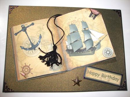 Sailing the High Seas Book Sheet by Jill Duncanson