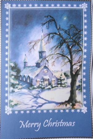Christmas Church by Jill Duncanson