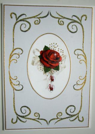 Swirly Frame Backing 10 by Jill Duncanson