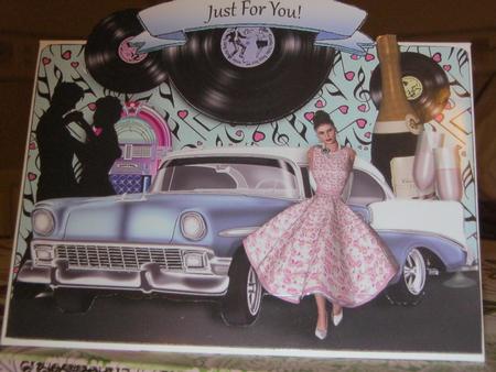 Oldies Anniversary Bluetopper by Jill Walters
