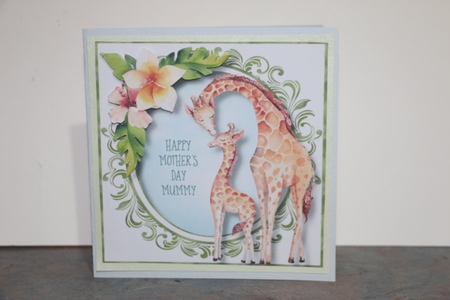 Happy Mothers Day Mummy 8x8 by Jillian Bond