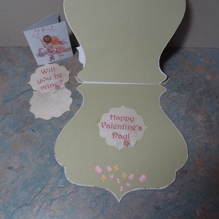 The Magic of Love Qua-trefoil Shaped Card Making Kit by Jillian Bond