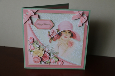 Floral Vintage Ladies - Mini Kit-1 by Jillian Bond
