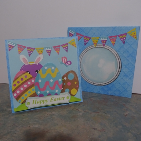 Monster Easter Twist & Pop Card & Envelope Kit with Decoupage by Jillian Bond