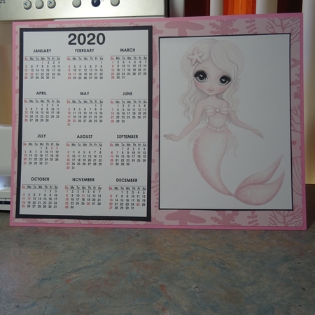 2020 Calendar -  Landscape Mermadia by Jillian Bond
