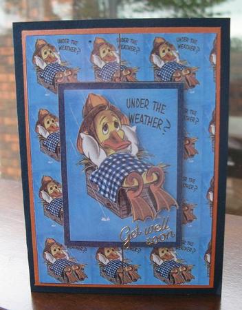 Right as Rain - Get Well Card by Jo-Anne Kacer