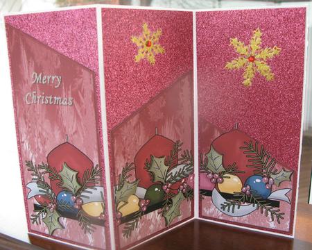 Christmas Candels by Jo-Anne Kacer