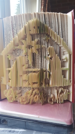 OH HOLY NIGHT NATIVITY  BOOK FOLDING PATTERN by Jo Boswell
