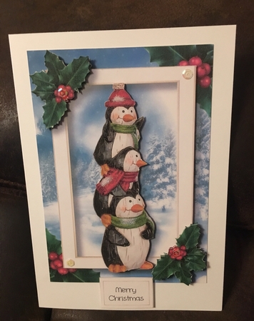 Stack Of Penguins by Jo Brindley
