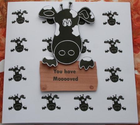 Digital Stamp Cow Riffic by Jo Wyles