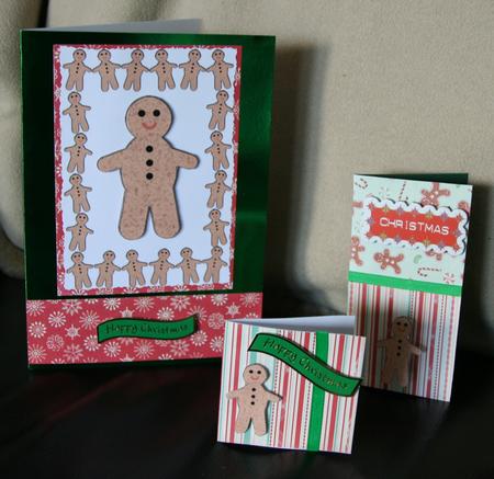 Gingerbread Men Toppers by Jo Wyles