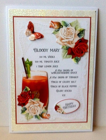 Bloody Mary Cocktail  by Joan Mary Smith