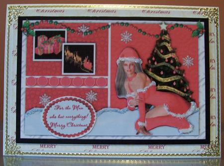Saucy Santa Girl by Joan Mary Smith