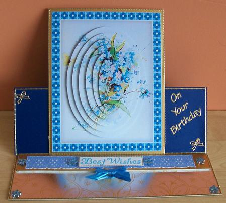 Forget Me Not Bouquet by Joan Mary Smith