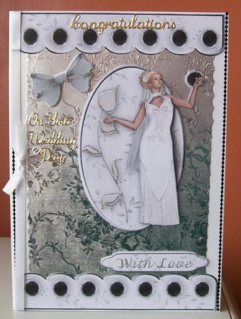The Beautiful Brides - A6 Card Topper & Decoupage by Joan Mary Smith